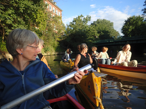 Feierabend- Kanutour im August 2016