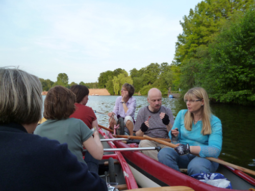 Feierabend- Kanutour im Juli 2012